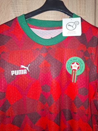 Camiseta Puma Marruecos - Roja