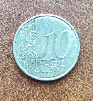 Moneda 10 céntimos Malta 2008