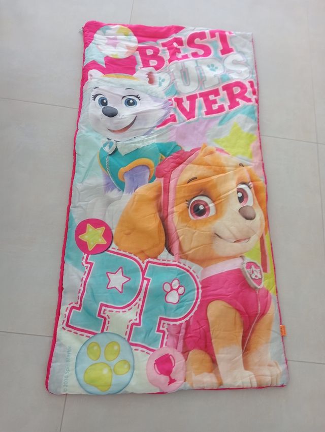 Saco dormir Paw Patrol infantil  Patrulla peluda