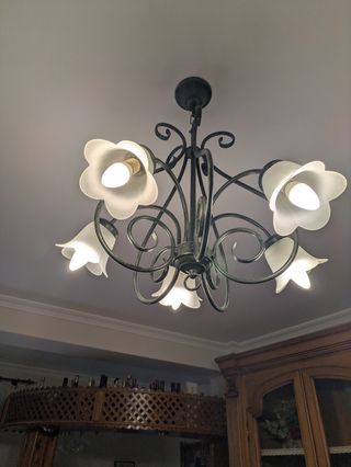 Lámpara techo 6 luces - Moderna