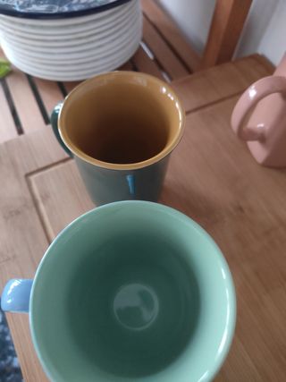 Juego 4 tazas | Porcelana