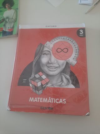 Matemáticas 3º ESO. Libro del estudiante. GENiOX