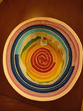 Gorro Papek Papel multicolor arcoiris
