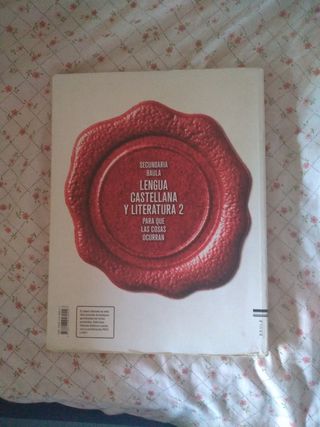 Lengua castellana y literatura  2 °Secundaria 