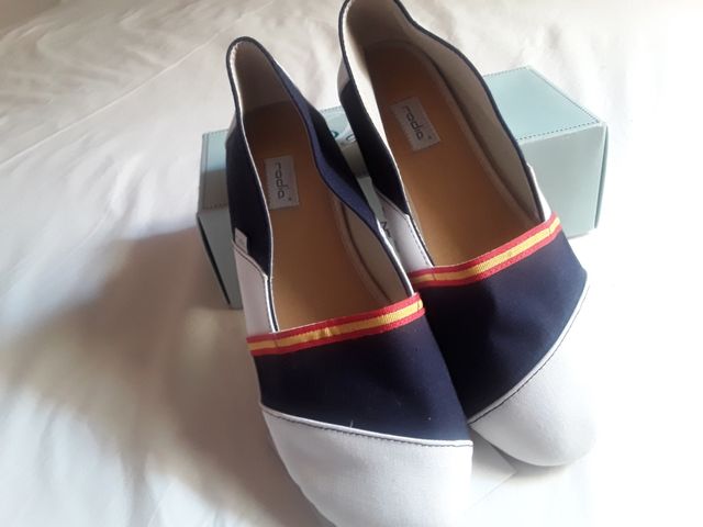 Zapatillas Rodia - Azul y Blanco