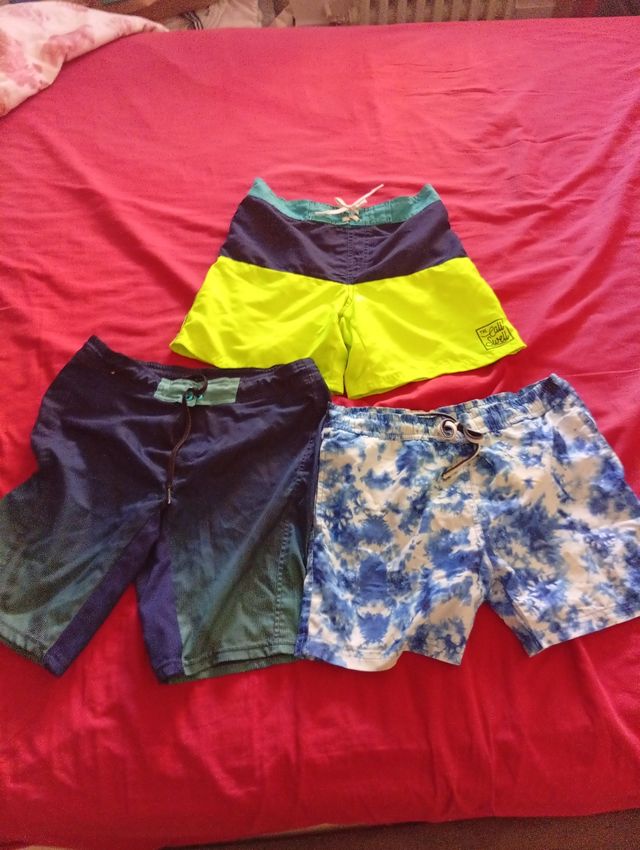 3 bañadores niño talla 10