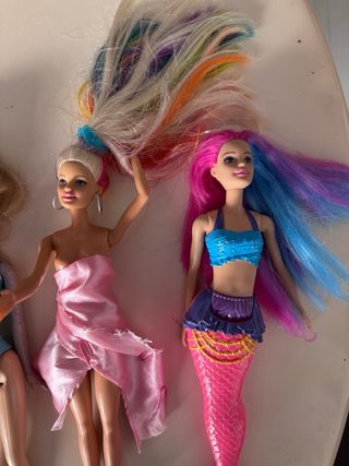 castello wich e bambole Barbie e LOL