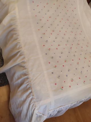 2 colchas vintage cama 90 cms
