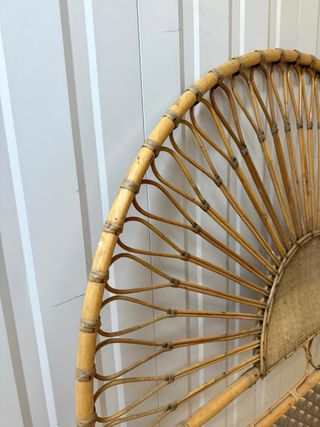 Cabecero bambú vintage de 140