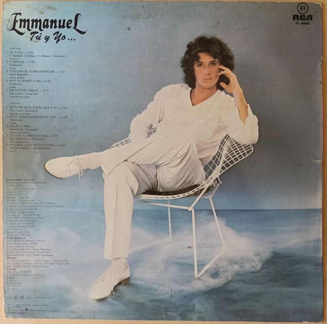 Emmanuel - Tú y Yo LP (1982)