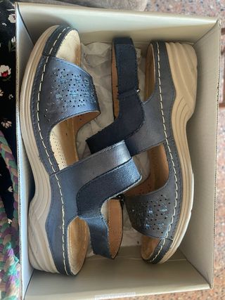 Sandalias Davinia negras talla 38