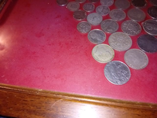 Vassoio Monete Collezione