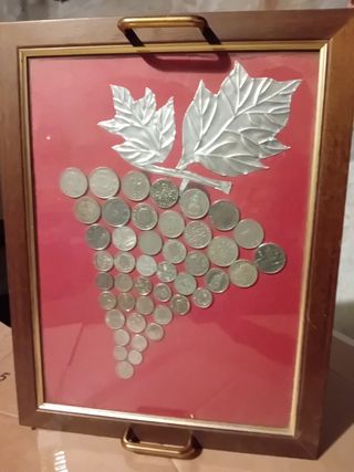 Vassoio Monete Collezione