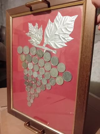 Vassoio Monete Collezione