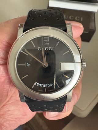 Reloj Gucci - Acero y Piel