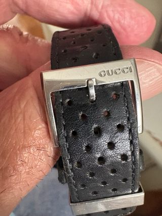 Reloj Gucci - Acero y Piel