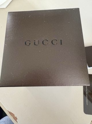 Reloj Gucci - Acero y Piel