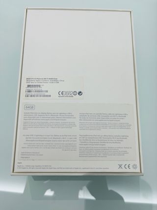 Caja vacía de iPad mini 64GB Silver. Solo envio
