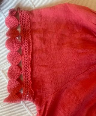 Camisola coral verano