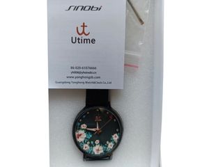 Reloj SHENGKE Mujer, Correa Negra