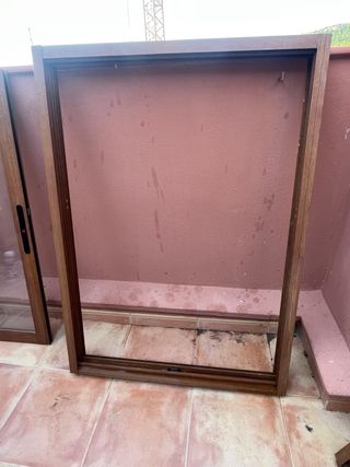 Ventanas madera - 2 unidades