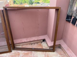 Ventanas madera - 2 unidades