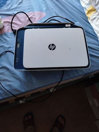 Impresora HP multifunción - blanca y azul
