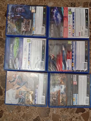 8 Juegos PS4 (PlayStation 4) Variados