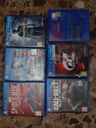 8 Juegos PS4 (PlayStation 4) Variados