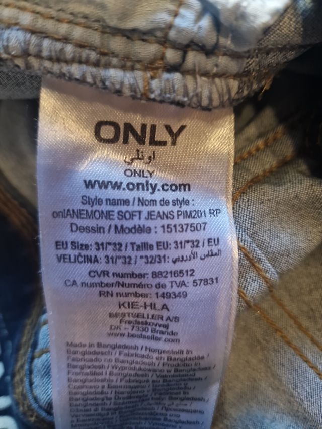 Vaqueros ONLY mujer talla L