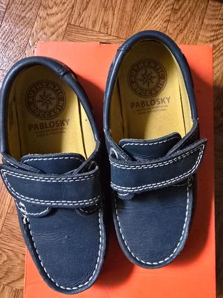 Zapatos Pablosky niño azul marino