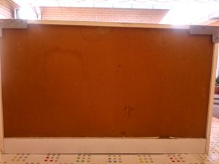 Mueble cocina: beige y marrón. No hago envios.