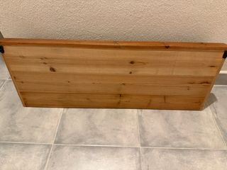 Perchero Pared Madera Metal - Colgador