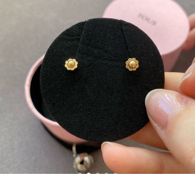 Pendientes Tous Oro 18k Perlas