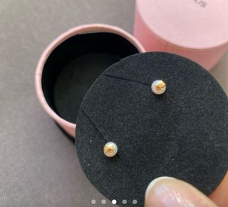 Pendientes Tous Oro 18k Perlas