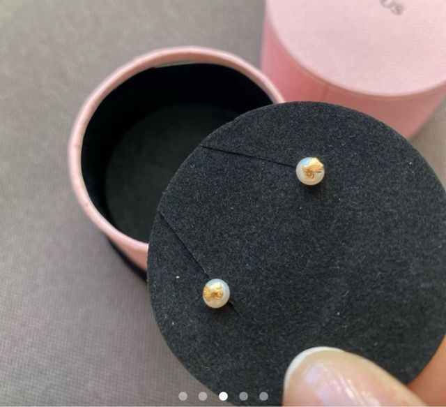 Pendientes Tous Oro 18k Perlas