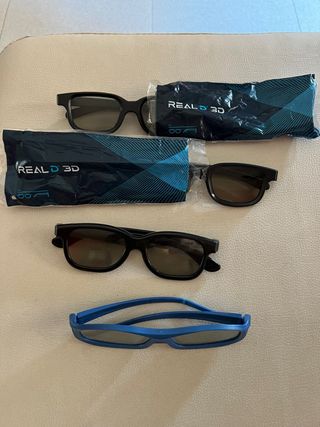 4 Gafas 3D