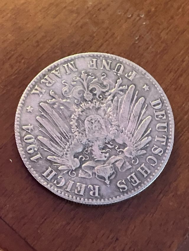 Moneta Germania 1904 Kaiser Guglielmo II