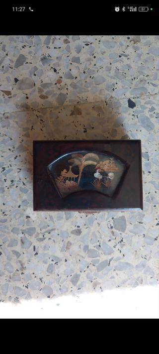 Joyero antiguo de madera