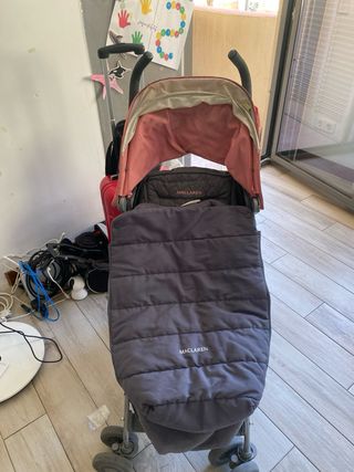 Maclaren: Cochecito con funda invierno