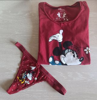 Conjunto Disney Minnie rojo - S/M