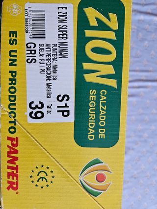 Zapato de seguridad ZION, modelo Numan - Talla 39