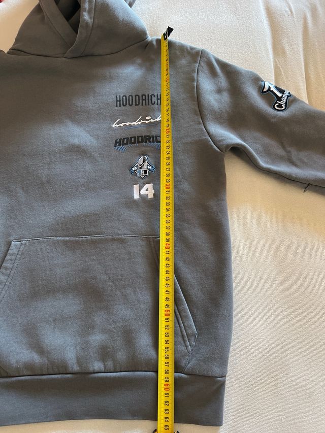 Sudadera gris Hoodrich