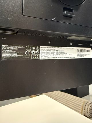 Monitor HP EliteDisplay e273q 27" Gris