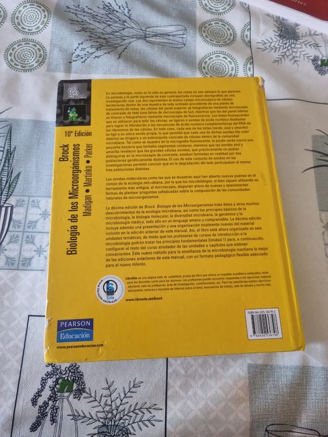 Brock, Biologia de Los Microorganismos, 10 edic...