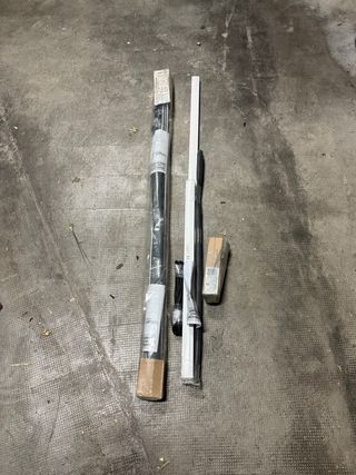 2 Mosquiteras correderas de aluminio blanco