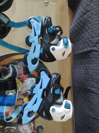 Patines y protecciones niño
