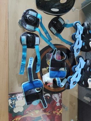 Patines y protecciones niño