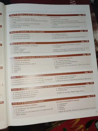 Artis Libro 2 Bachillerato Historia del Arte