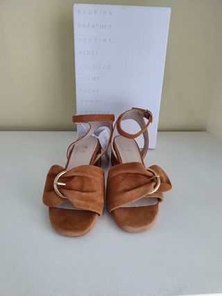 Sandalias Geox Marrón - Hebilla